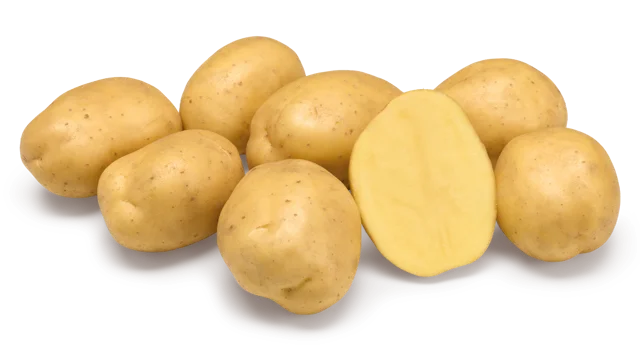 Thalia potatoes, whole and halved
